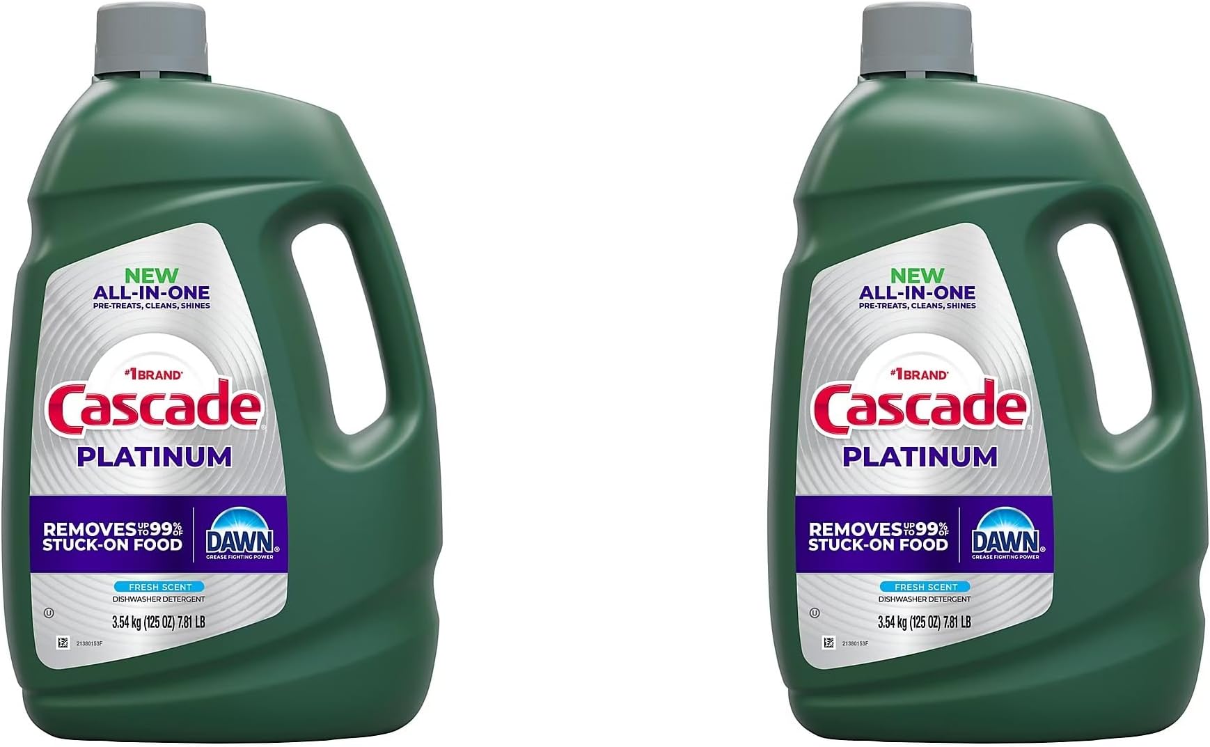 Advanced Power Liquid Machine Dishwasher Detergent with Dawn, 125-fl, Plastic Bottle (125 fl oz) -2 Pack