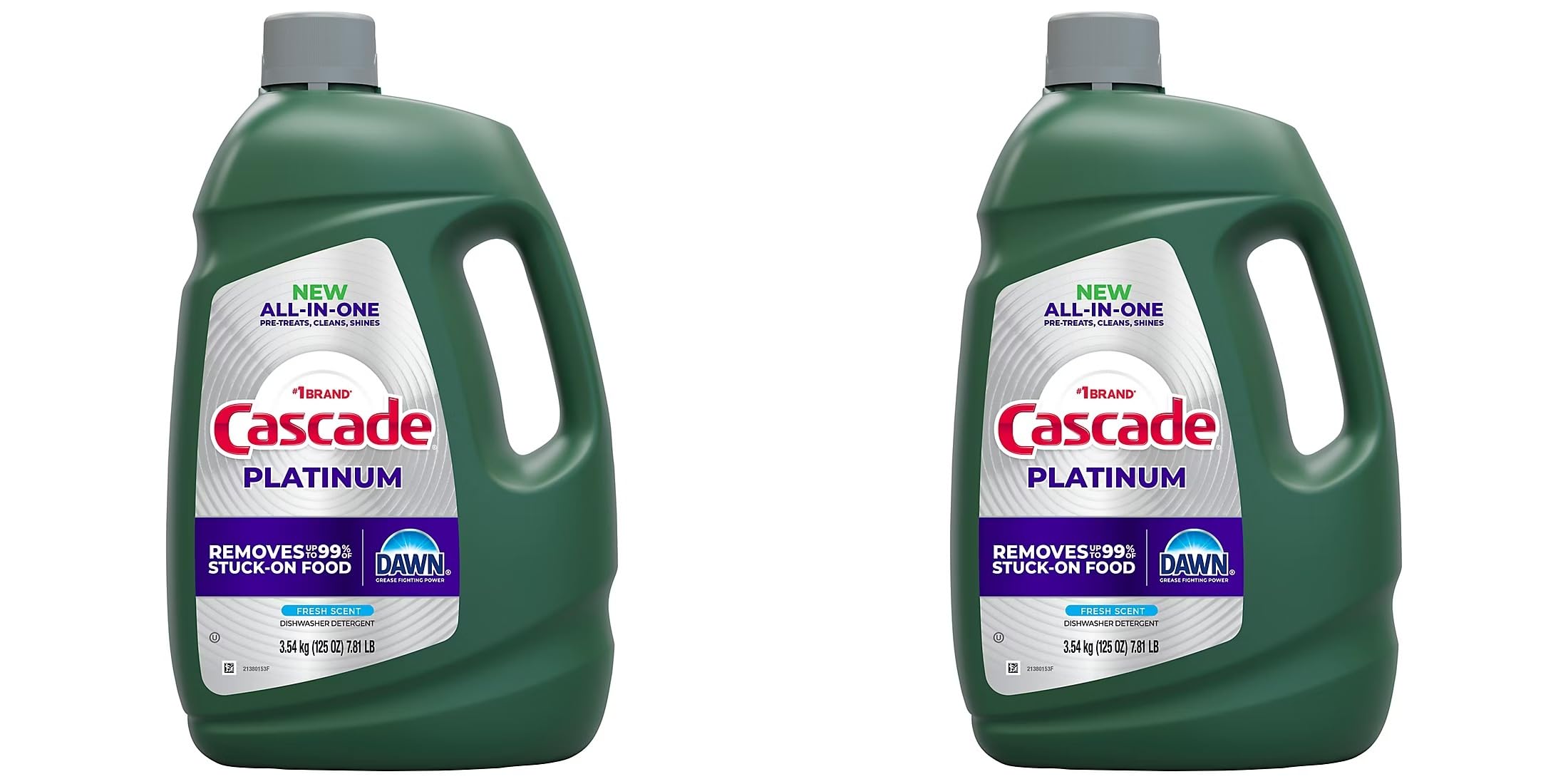 Advanced Power Liquid Machine Dishwasher Detergent with Dawn, 125-fl, Plastic Bottle (125 fl oz) -2 Pack