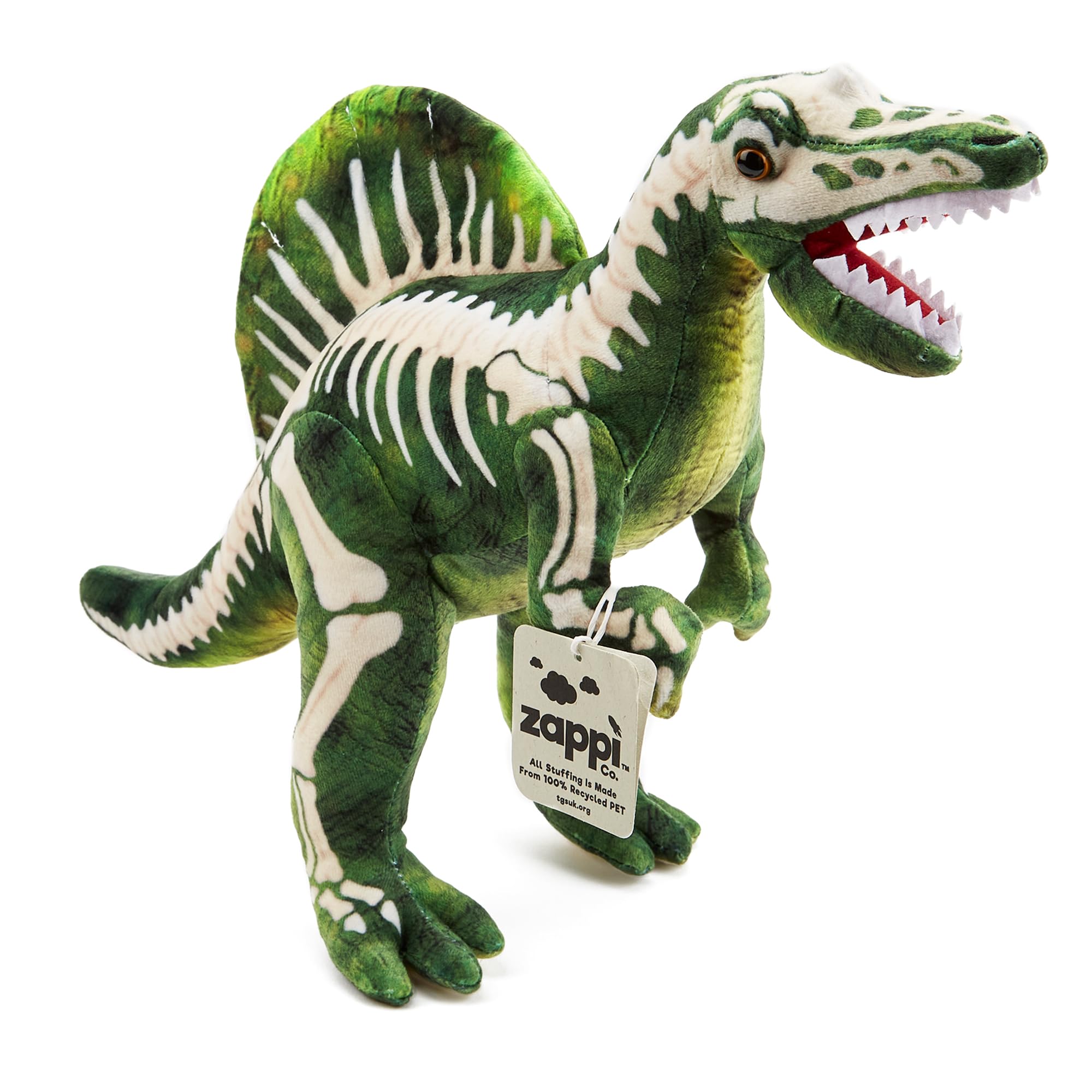 Zappi Co Green Iguana 60 cm Plush Toy Realistic Soft Cuddly Animal, Vibrant Color, Lifelike Detail, Great for Play & Display, Featured on TikTok (60cm Length) — view 21