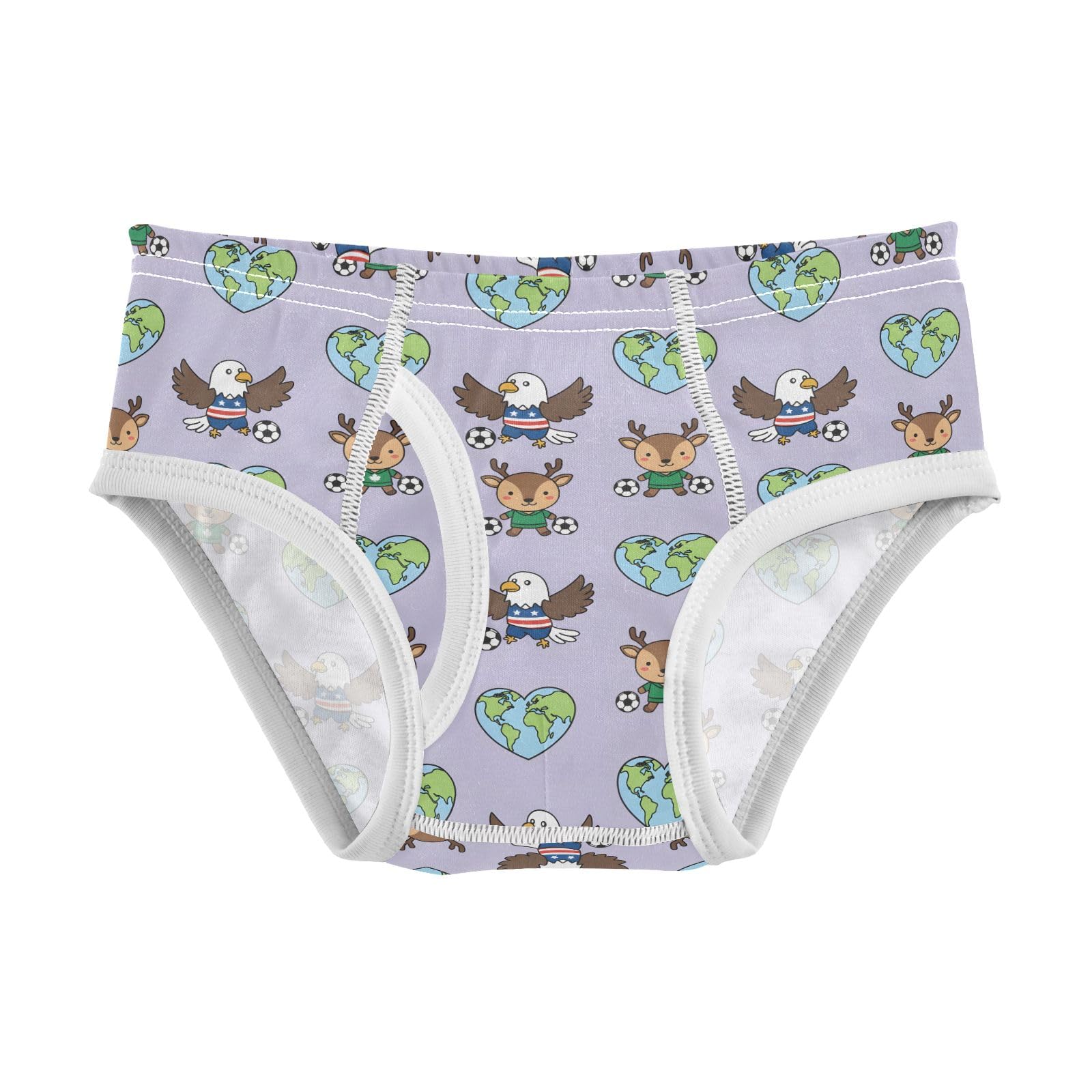 Boys Exclusive Briefs Toddler Underwear 95 Combed Cotton Boxerbriefs 2T Sea Eagle Football