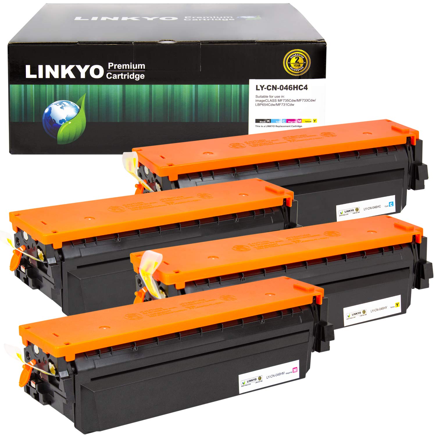 Amazon | LINKYO 互換カラートナーカートリッジ Canon 046H 大容量 046