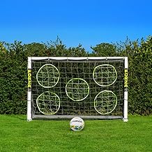 FORZA 6 x 4ft Kids Football Goal - The World’s #1 Garden Goal! | 100% UK-Made, 2 Min Setup, Unbreakable Goalpost + Target & Ball Bundle - Buy Once, Play Forever!