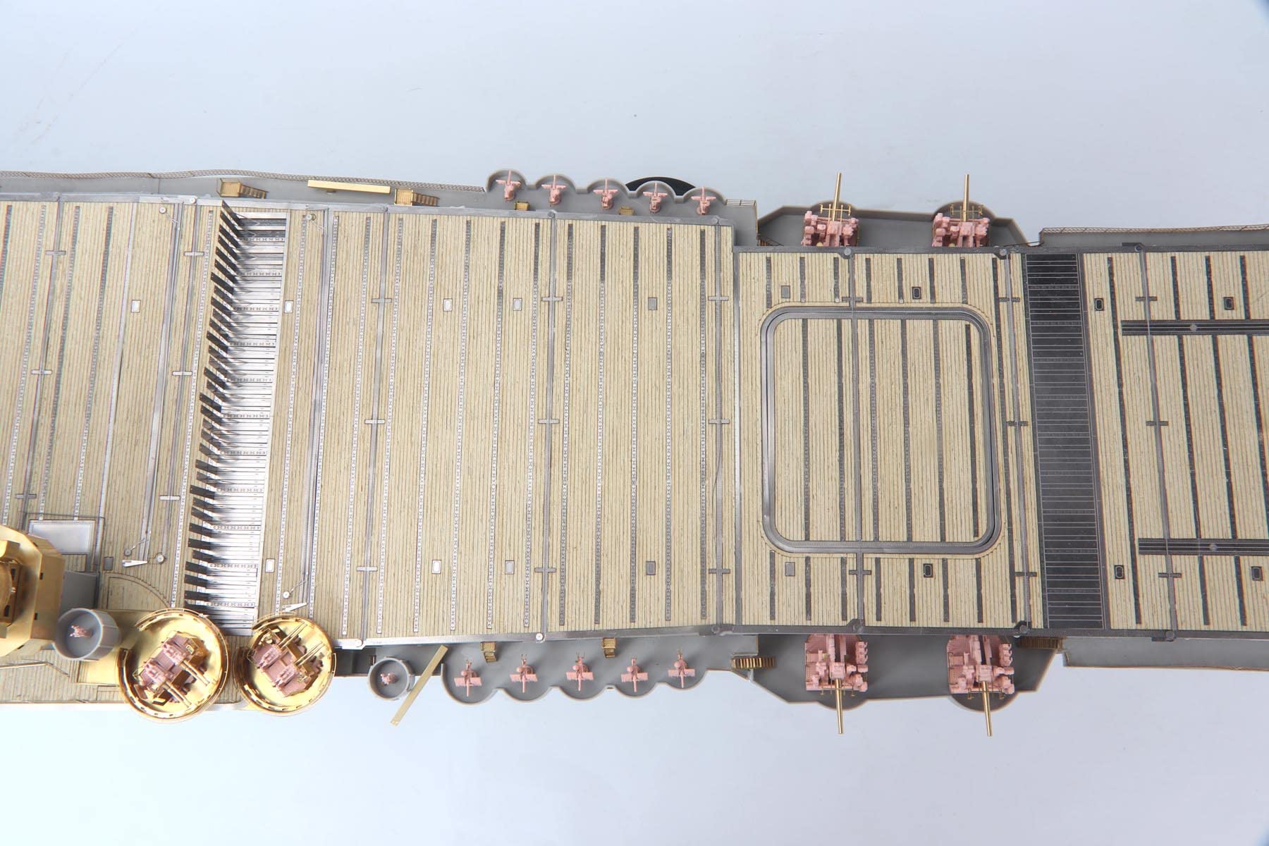 MK.1 Design 1/200 USS CV-6 Enterprise Holzdeck für Trompeter (nicht im Lieferumfang enthalten), Originalmodellbausatz, nur Detail-Up-Teile) (MD20023)