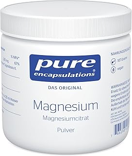 Pure Encapsulations Magnesiumcitrat Pulver - leicht dosierbar & vegan - 107g