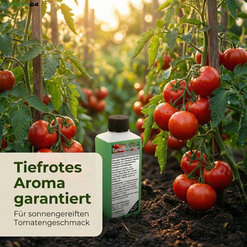 GREEN24 Nawóz do Pomidorów, Papryki i Chilli, Płynny Premium z Profesjonalnej Linii