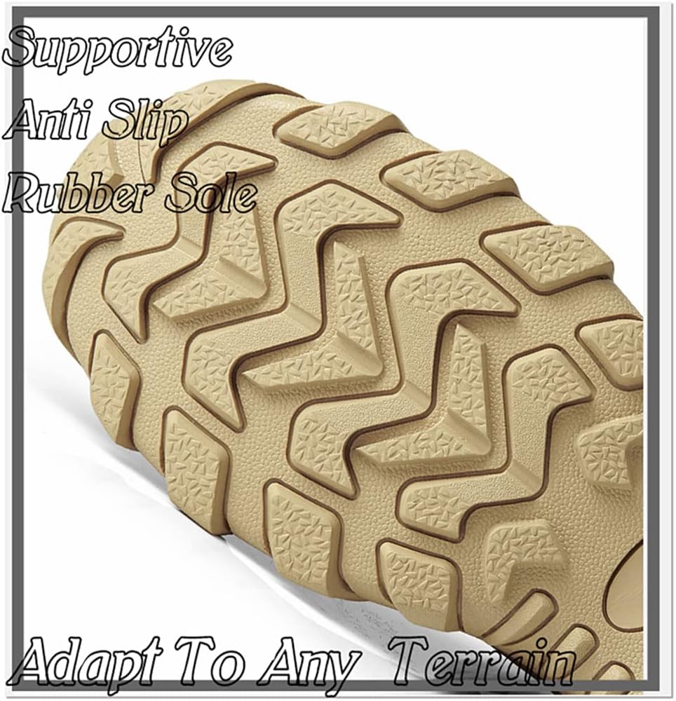 Kervaky Men's Military Tactical Boots Lightweight Work Boot Non-Slip Breathable Jungle Desert Combat Boots - Image 6