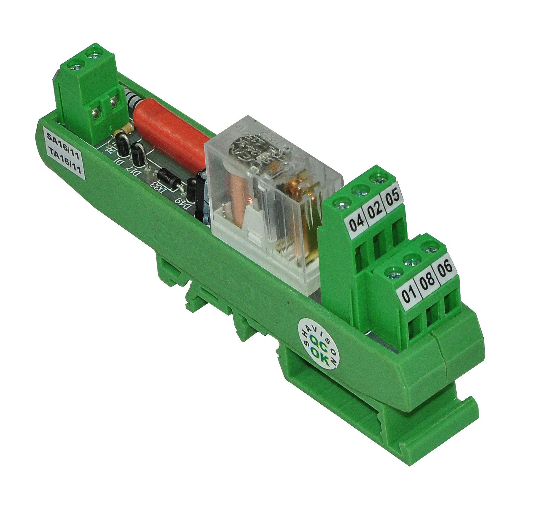 Shavison Relay Module AS431-230VAC-OE, 2C/O, 1 Channel, 230VAC Coil, OEN Relay, Directly Soldered Relay, Isolated Coils, Contact Rating : 28VDC/230VAC, 5A (B01N9L4T7A) Amazon Price History, Amazon Price Tracker