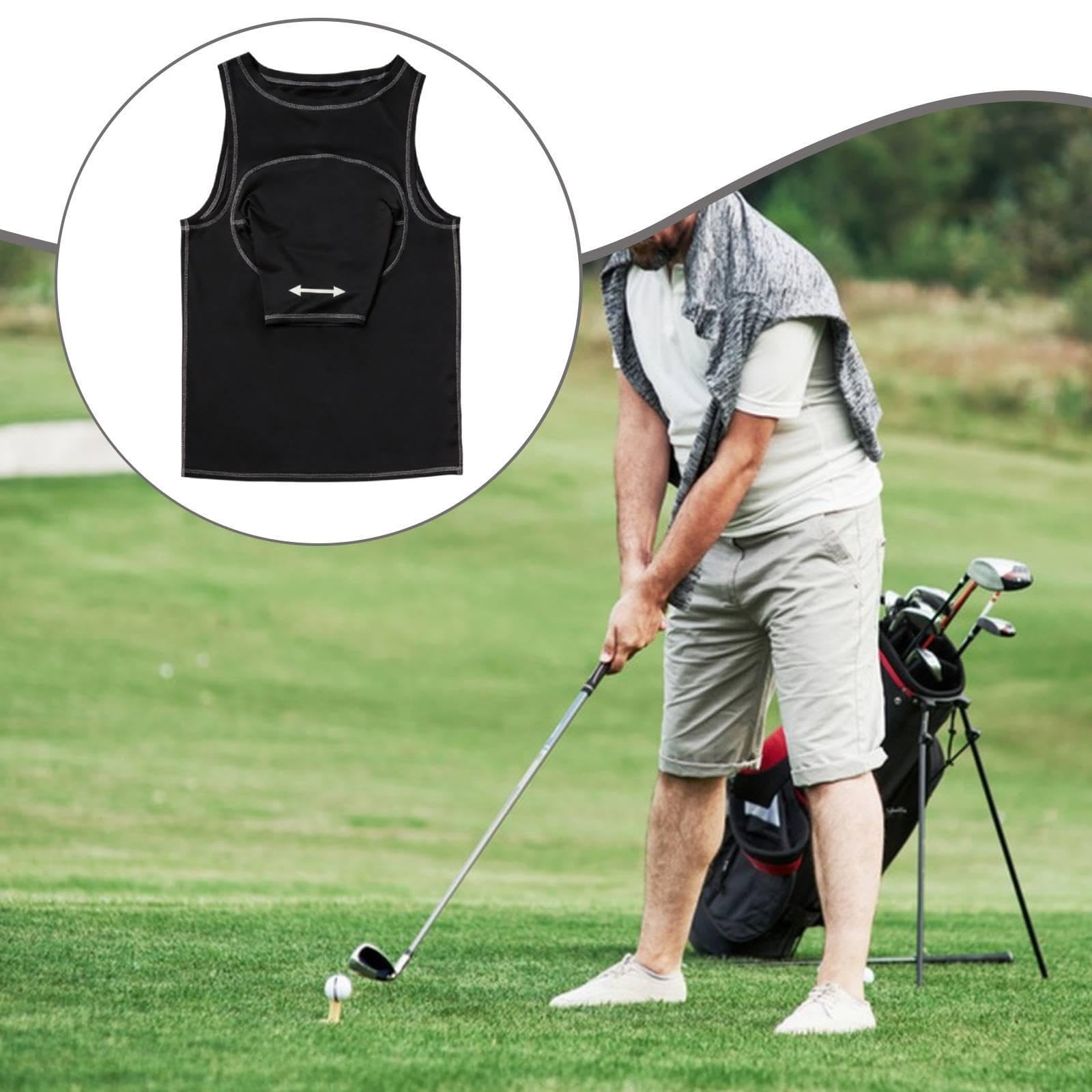 Baoblaze Gilet per l'allenamento dello Swing da Golf, Gilet correttivo per Principianti, Leggero, Comodo, Pratico, ausilio per l'allenamento,