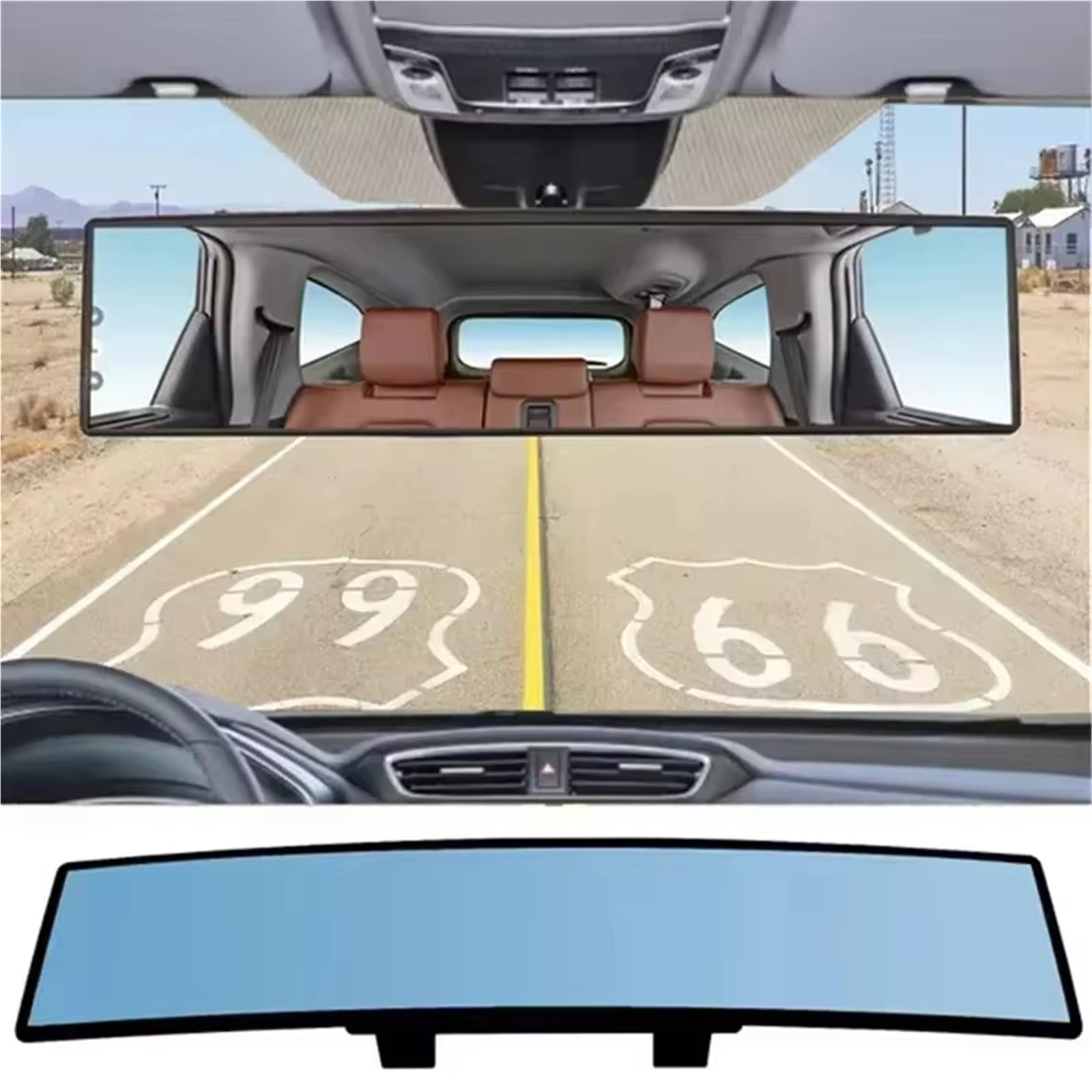 Rétroviseur intérieur Rétroviseur Intérieur Voiture Pour Bébé Pour Grand Angle Convexe Anti-éblouissement Vision Moniteur Auxiliaire Panoramique Miroir intérieur Voitures
