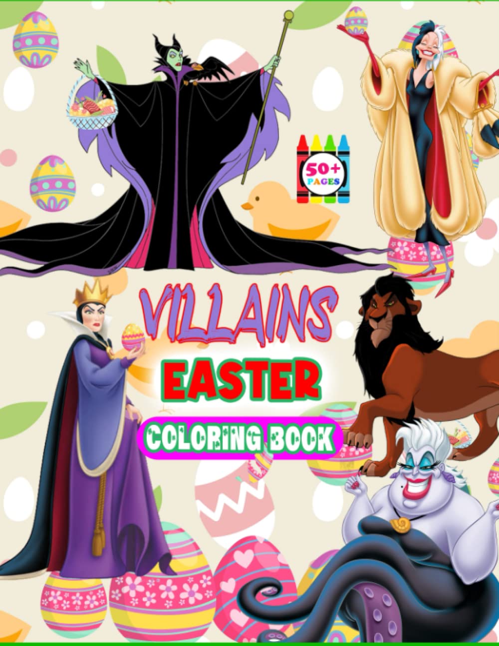 Buy Villains Easter Coloring Book: [2022 Edition] Villains Coloring ...