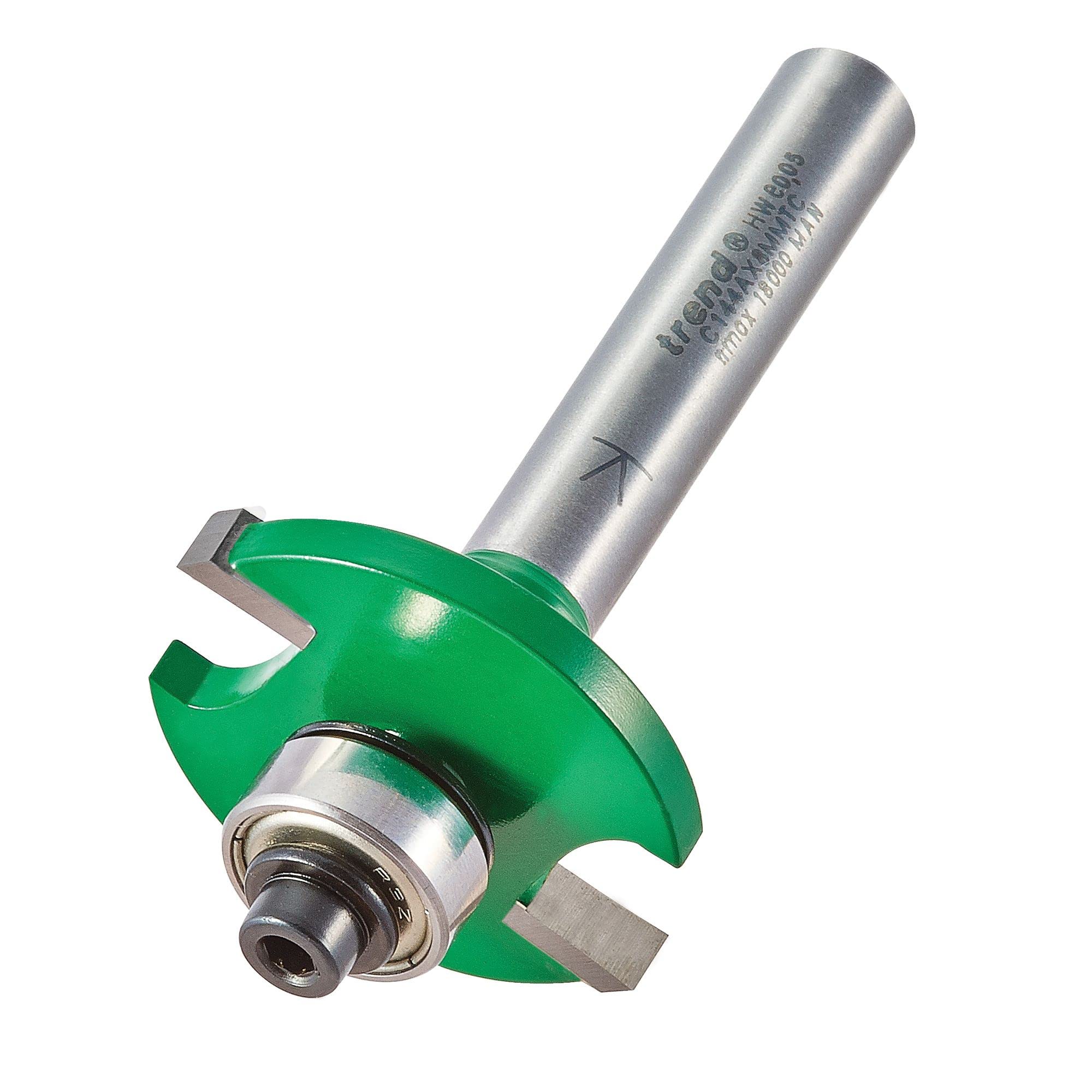 Trend CRAFTPRO One Piece Slotting Router Cutter 4mm 31.8mm 8mm