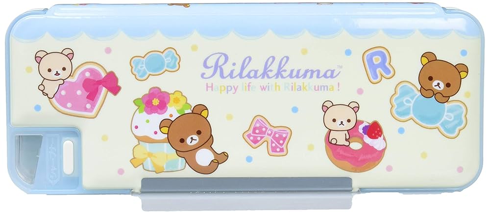 リラックマのペンケース Amazon | サンエックス リラックマ 筆箱 ソフトペンケース 両面