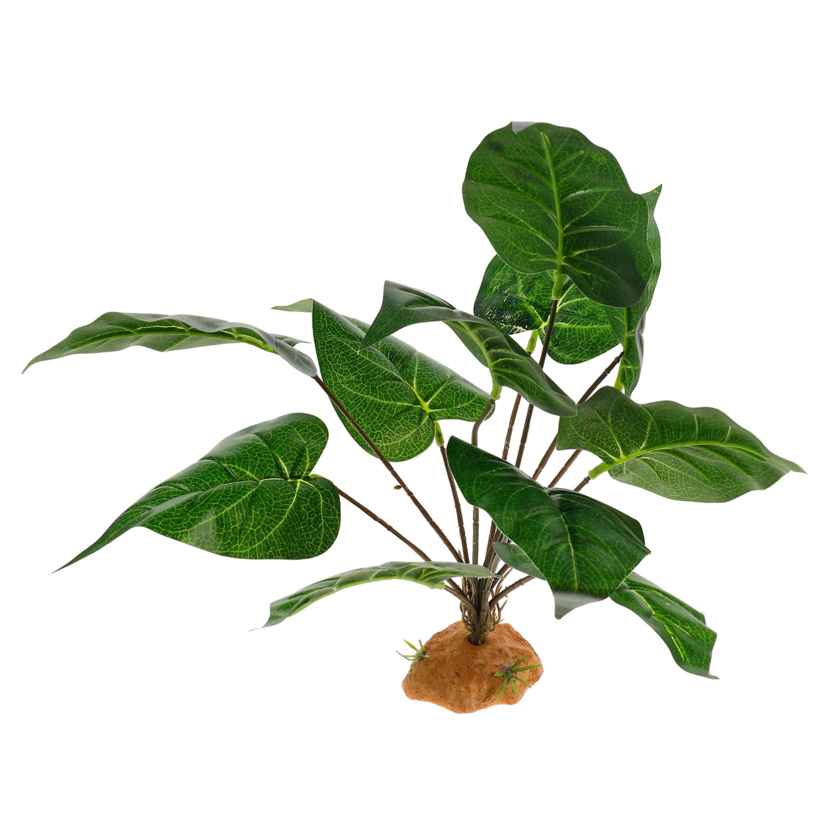 ERINGOGO Reptile Plant Ornament for Tank Lifelike Fake Plant Decor for Reptile Habitat Aquarium Fish Tank Landscaping