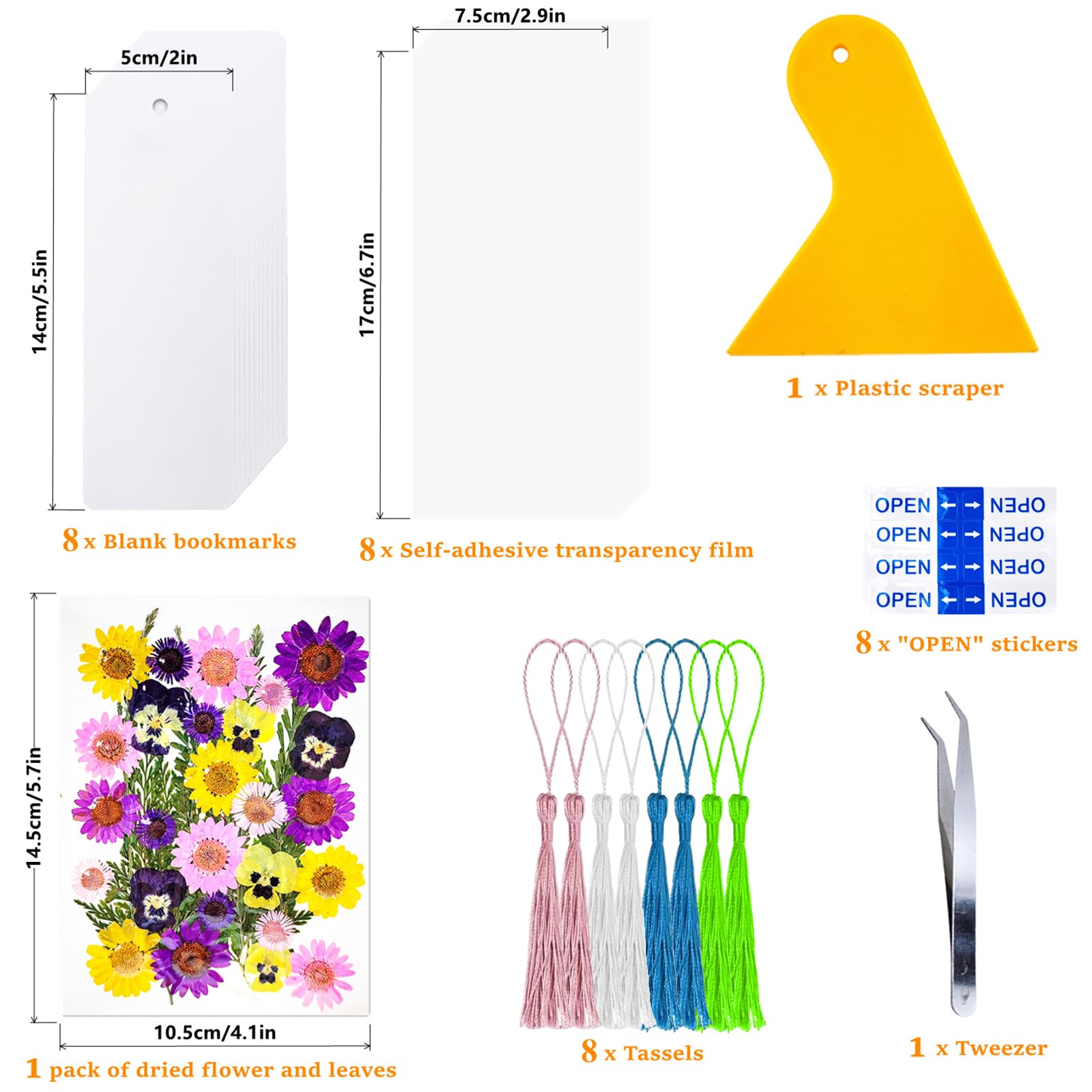 Cardstock Blank Bookmarks Set - Image 2