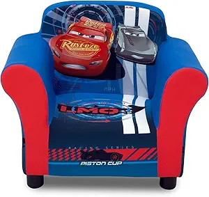 Delta Children Upholstered Chair, Disney/Pixar Cars