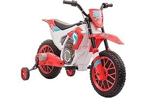 Aosom 12V Cuatrimoto Eléctrica para Niños de 12 Años con Batería Recargable...