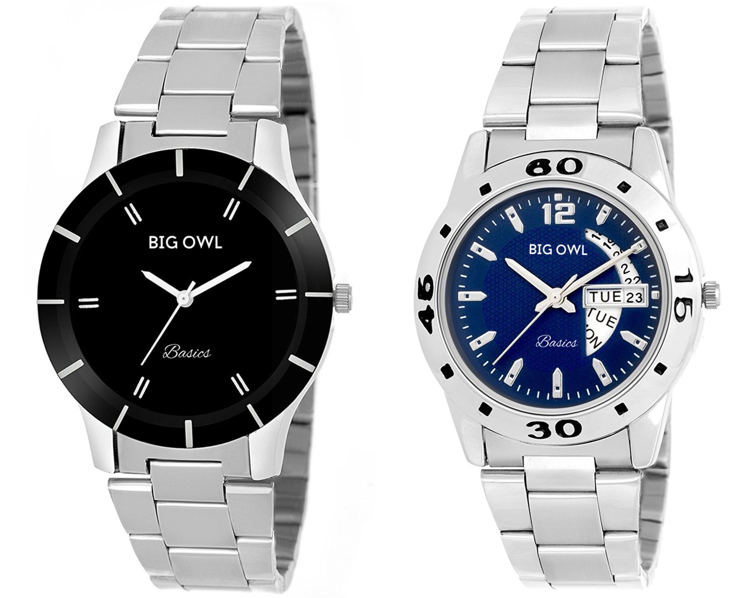 BIGOWL Analogue Blue & Black Dial Womens Watch Combo (B07C2QXKSJ) Amazon Price History, Amazon Price Tracker