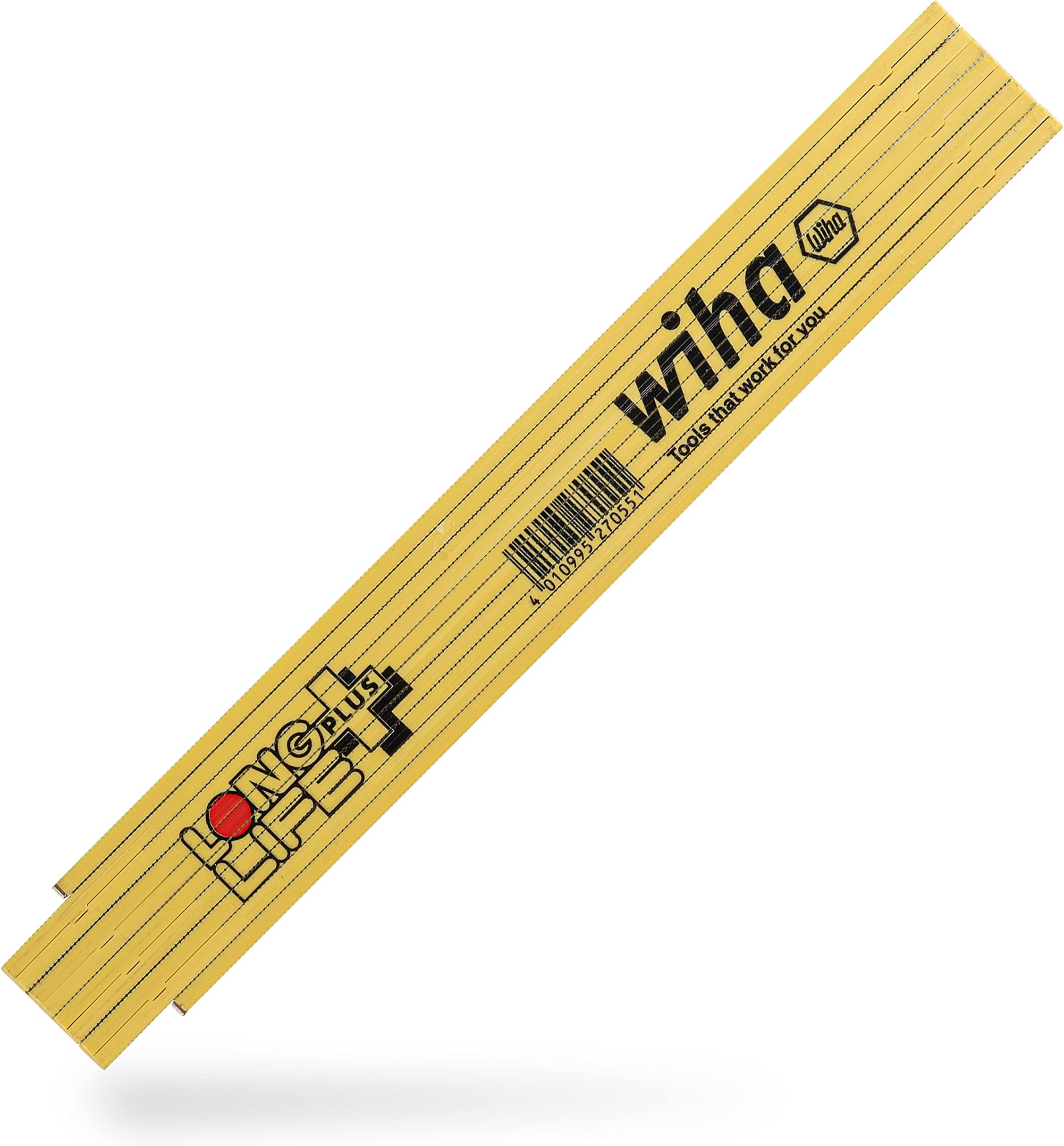 WIHA Longlife® Plus Composite 2 m Metric Scale (27055) 10 Links