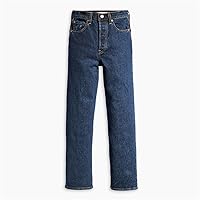 Levi's Ribcage Straight Ankle Jeans, Salsa Dark Stone