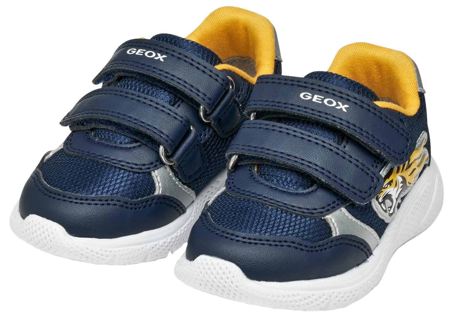 Geox Niemowlęta - chłopcy B Sprintye Boy BAdidasy