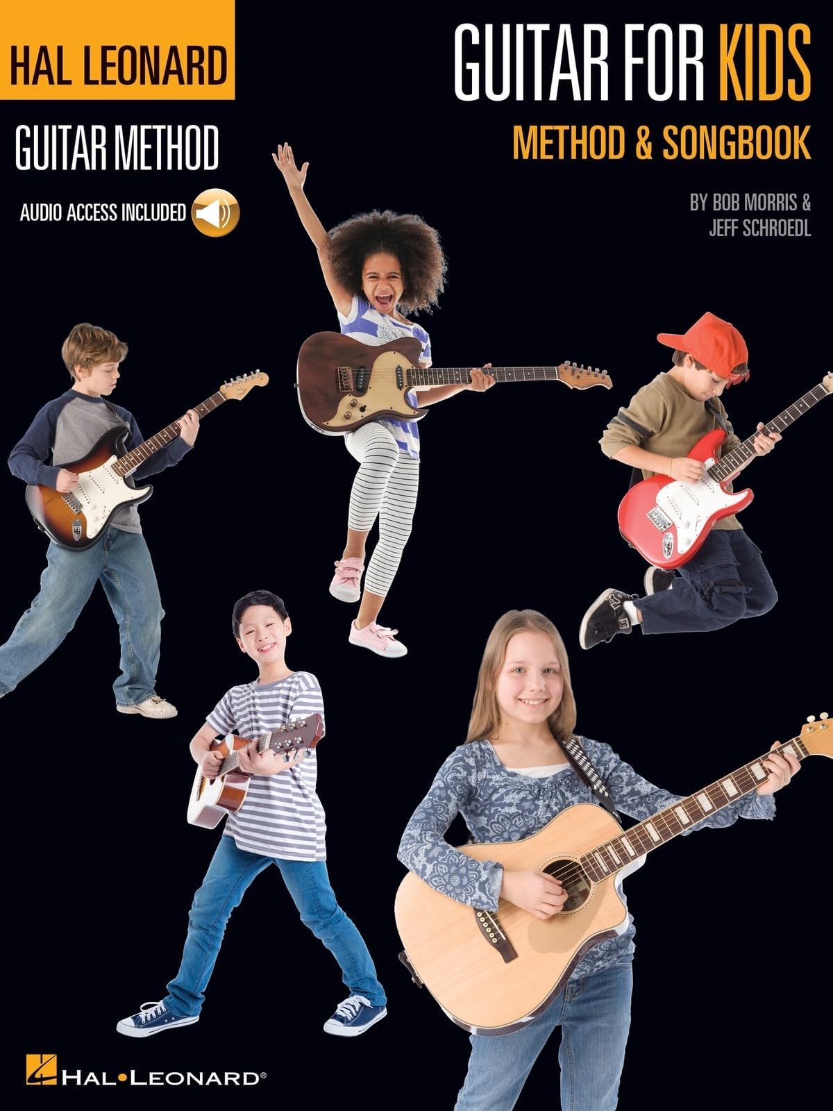 Guitar for Kids โ Beginner Guitar Method and Songbook | Step-by-Step Lessons with Fun Songs | Easy-to-Follow Chords, Strumming, and Melodies | Includes Online Audio for Play-Along Practice