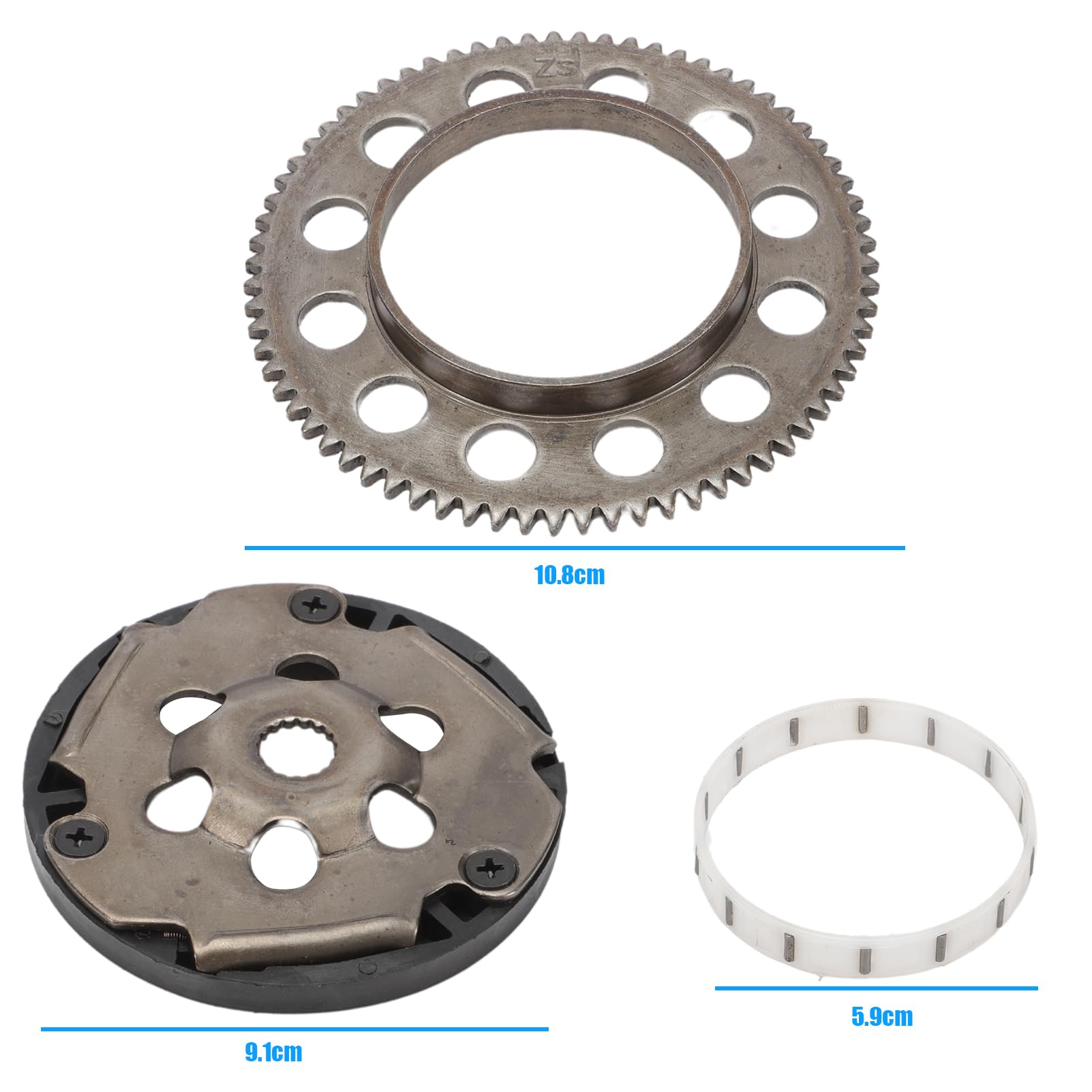Pignone Avviamento Per Yamaha Aerox 50 - Minarelli 1E40QMB, 17 Denti, Diametro 13mm - Foto 11