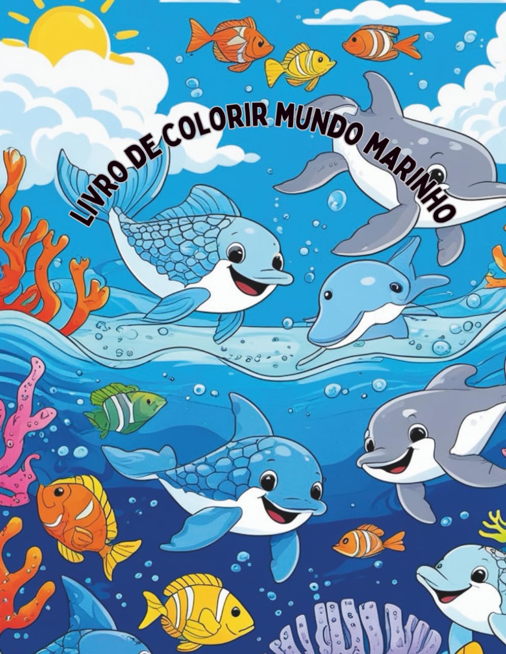 Livro de Colorir Mundo Marinho