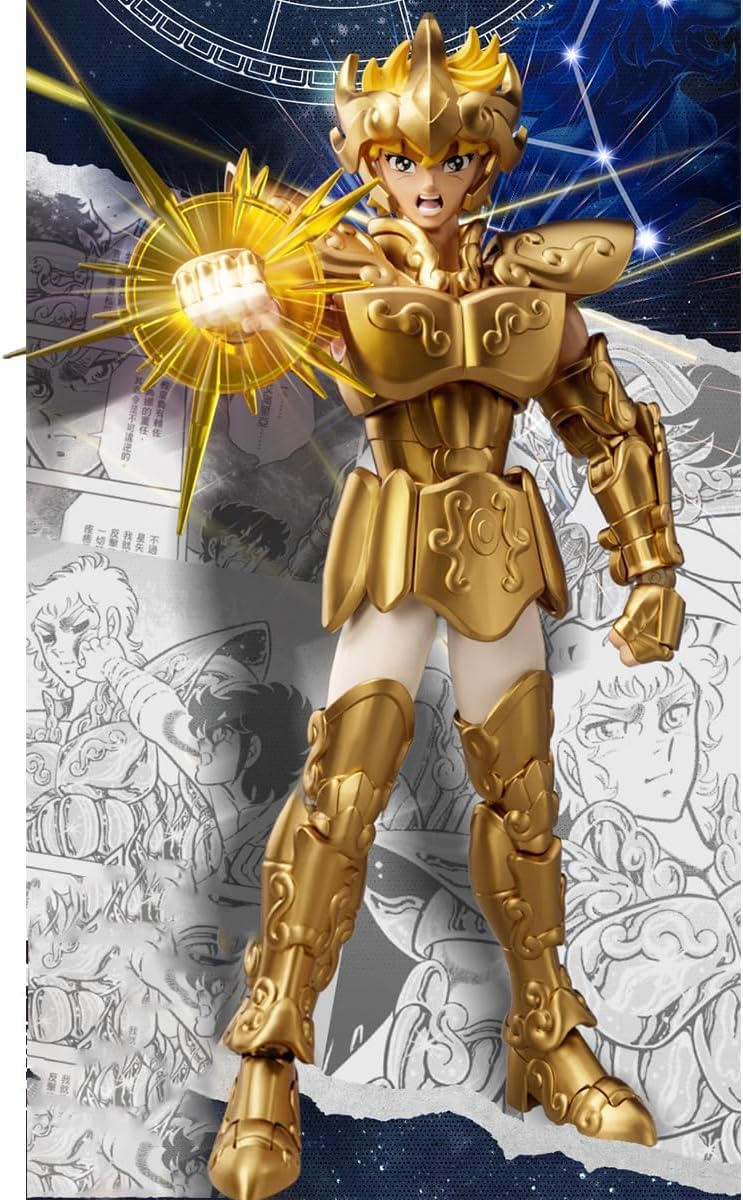 Amazon | LEBOO ブルコ 聖闘士星矢 超越版 獅子座 アイオリア 全高約