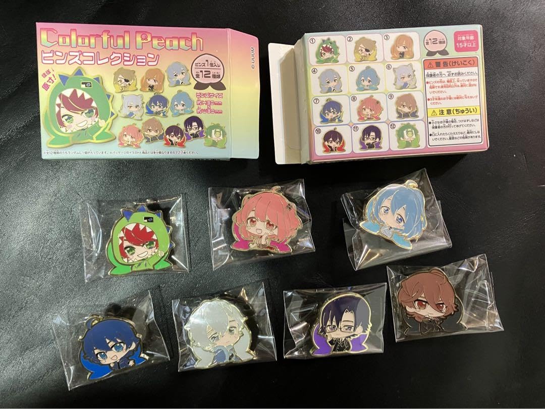 カラフルピーチ ピンズコレクション コンプリートセット Amazon.co.jp: カラフルピーチ ピンズコレクション 7種 セット