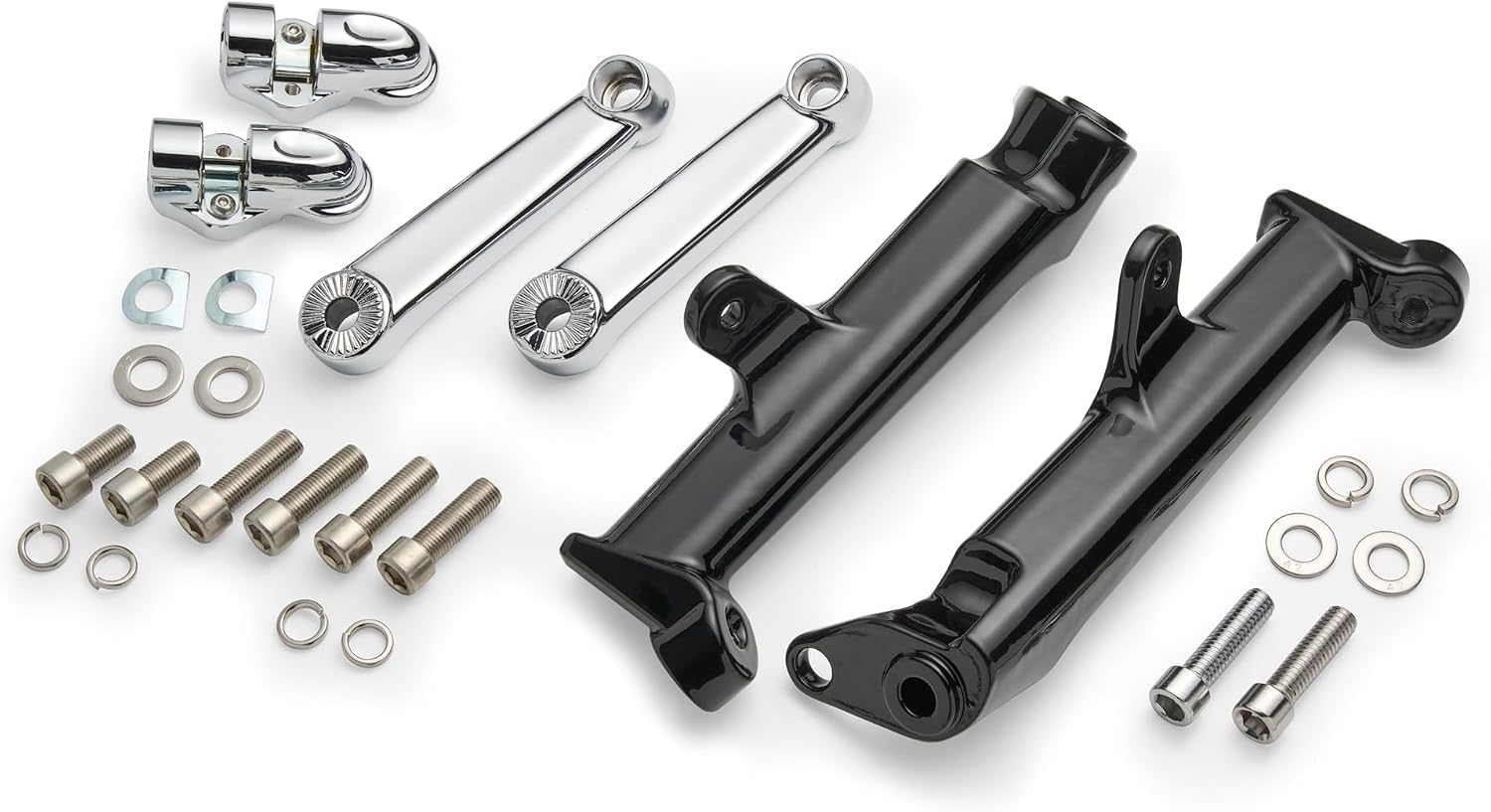 Frame Mounted Adjustable Highway Peg Mounts '09 & UP Touring Models, Chrome