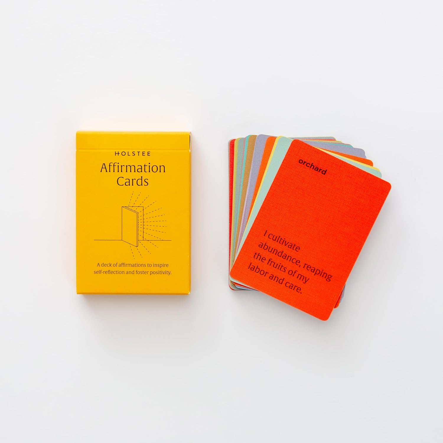 Holstee Affirmation Cards - 52 powerful affirmations grounded in symbols from the natural world and human creativity