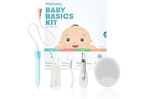 Frida Baby Potty Kit | Nasal Aspirator, Nail Files, Gas Relief + Silicone Case