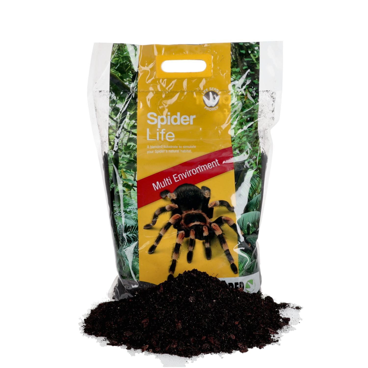ProRep Spider Life Substrate 10L | Spider Substrate | Spiders & Scorpions | 10L Bag