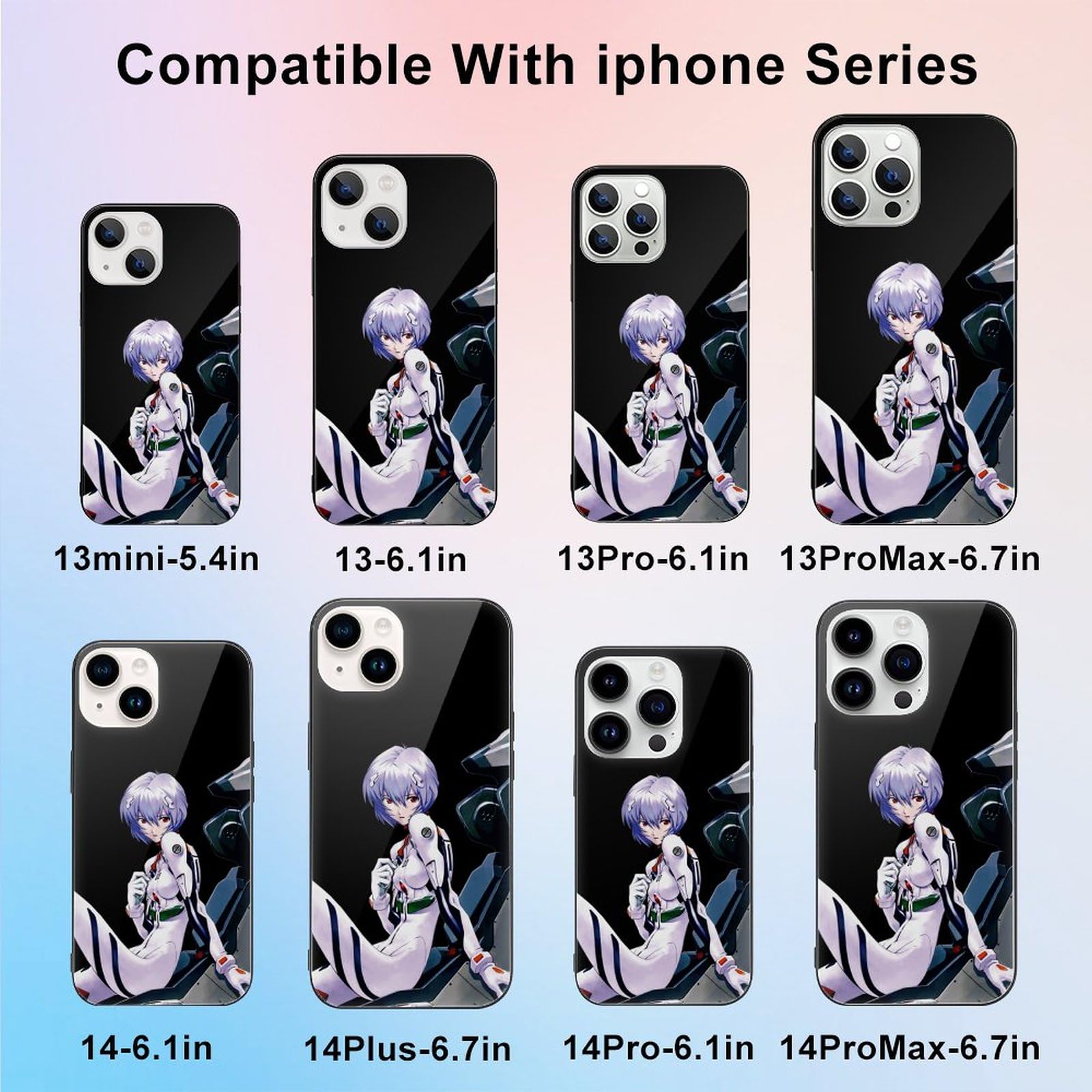 Amazon.co.jp: iPhone 15 用 ケース 新世紀エヴァンゲリオン 綾波レイ