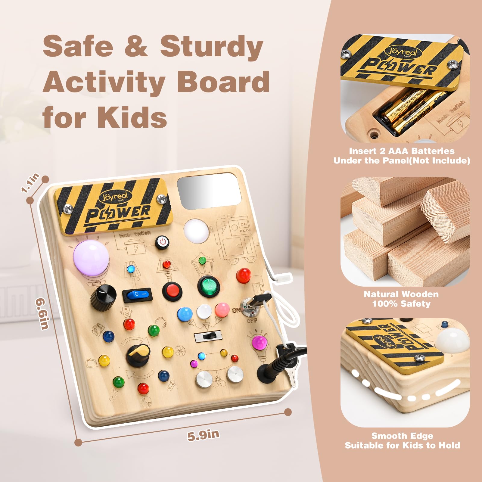 Montessori Busy Board 2 Year Old