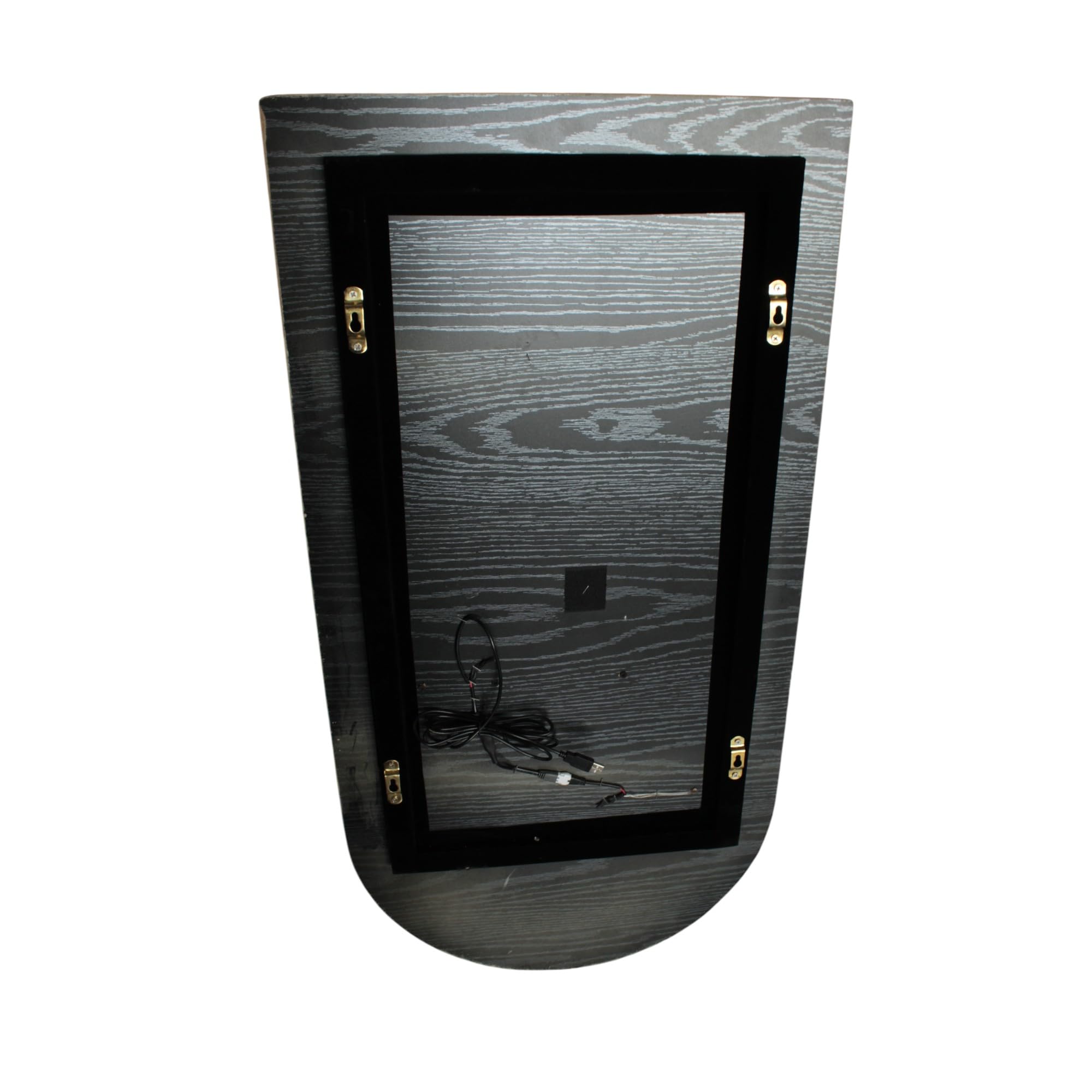 Arnusa WD001 - Quadro da parete 3D con illuminazione a LED e vaso di vetro decorativo, decorazione da parete, 100 x 50 cm