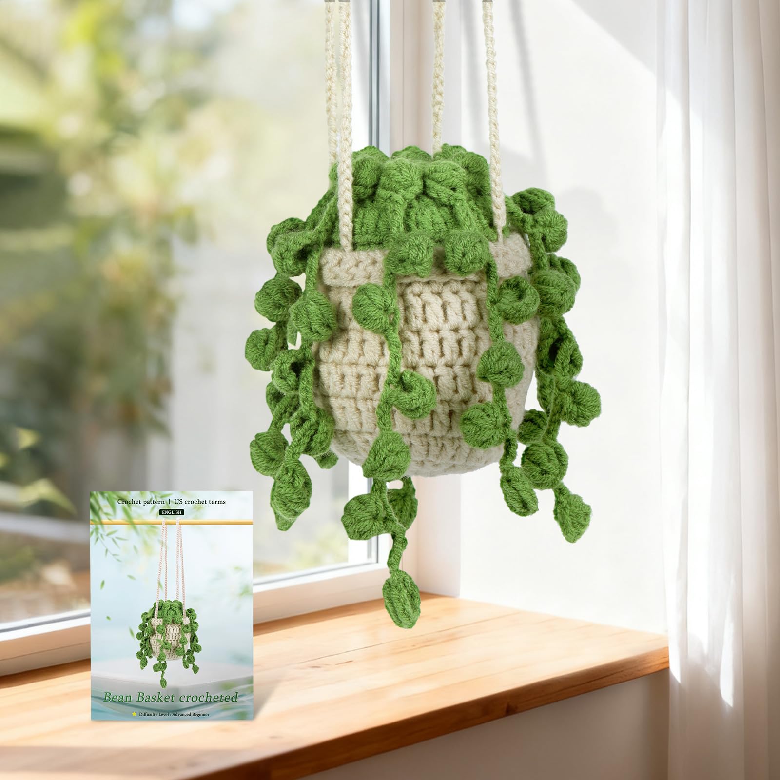 Amazon.com: kdafio Crochet Kit for Beginners, Hanging Potted