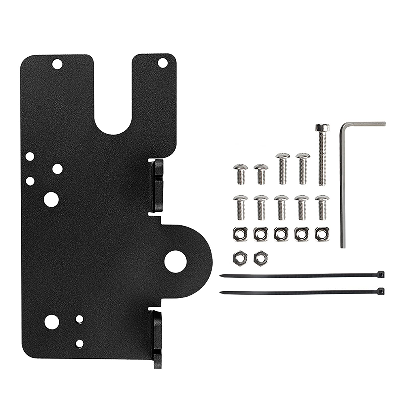 LICHIFIT Metal Aluminum Alloy Direct Drive Extruder Plate for E3D Hemera for Creality Ender-3 V2/CR-10/10S 3D Printer Accessories