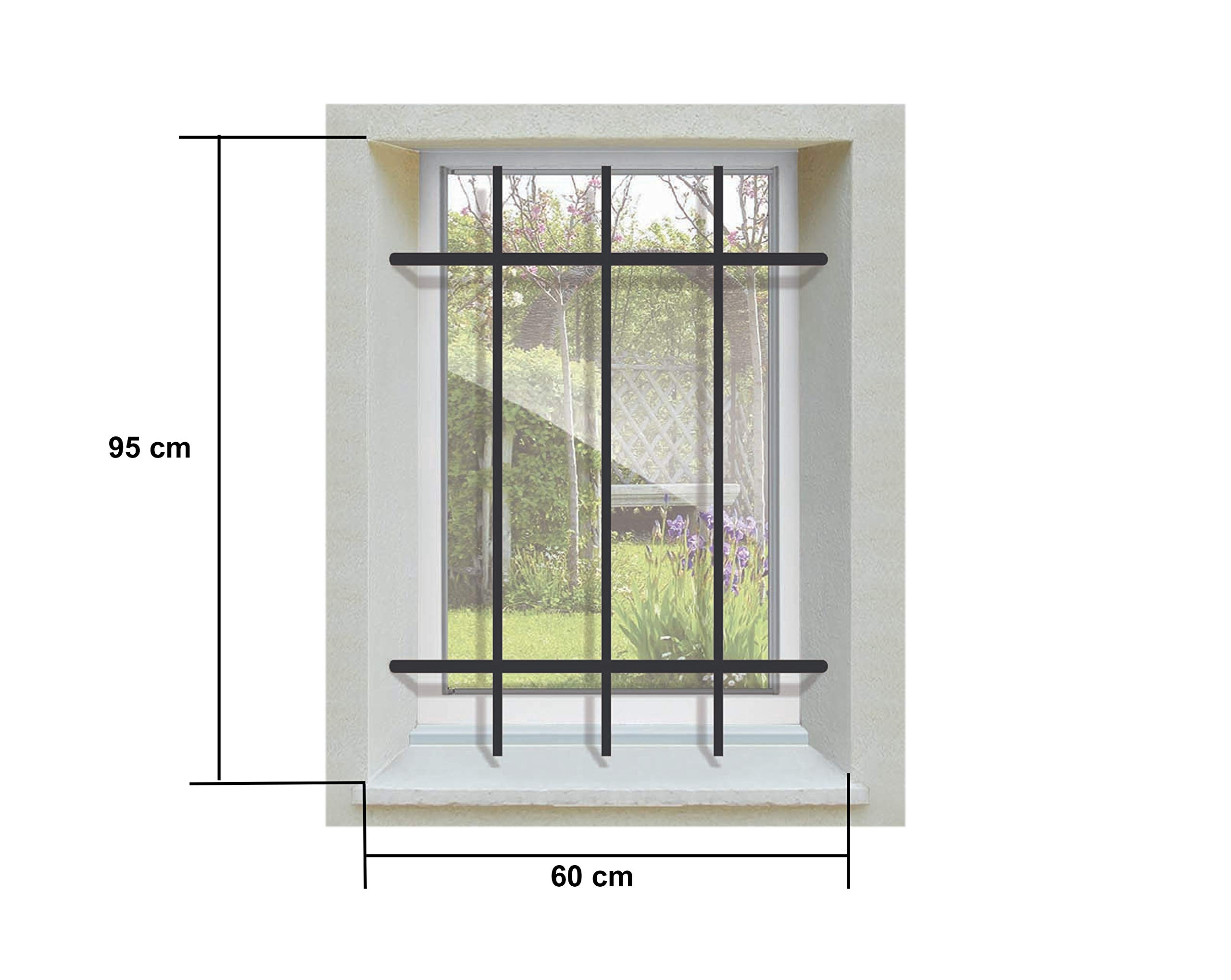 Grille de Defense DISTRI pour Tableau Hauteur 95 cm x Largeur 60 cm