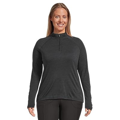 Smartwool Classic Thermal Merino Base Layer 1/4 Zip Plus Women
