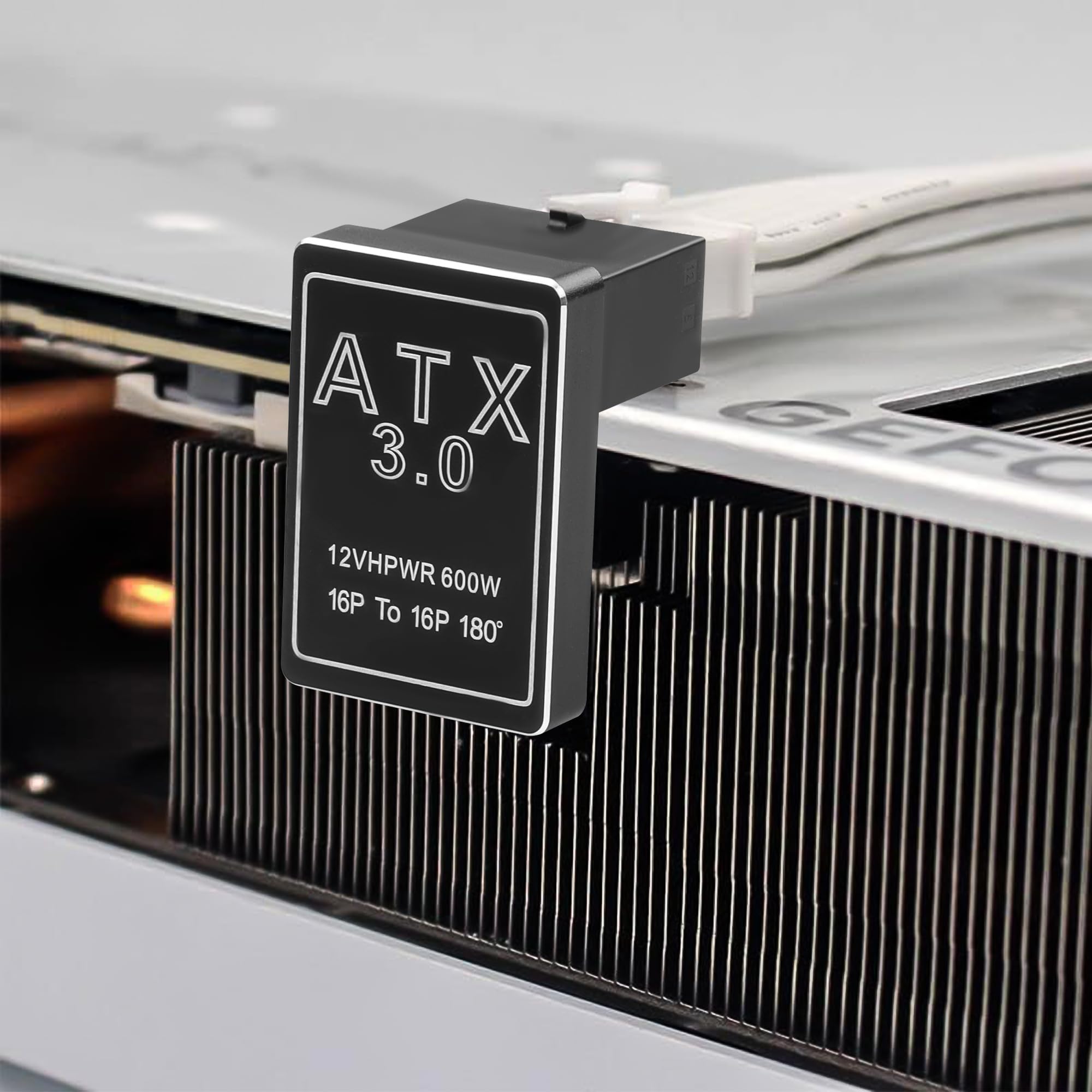 Adattatore 12VHPWR ATX3.0 PCI-E 5.0, connettore 16P, modulo adattatore scheda grafica 180°