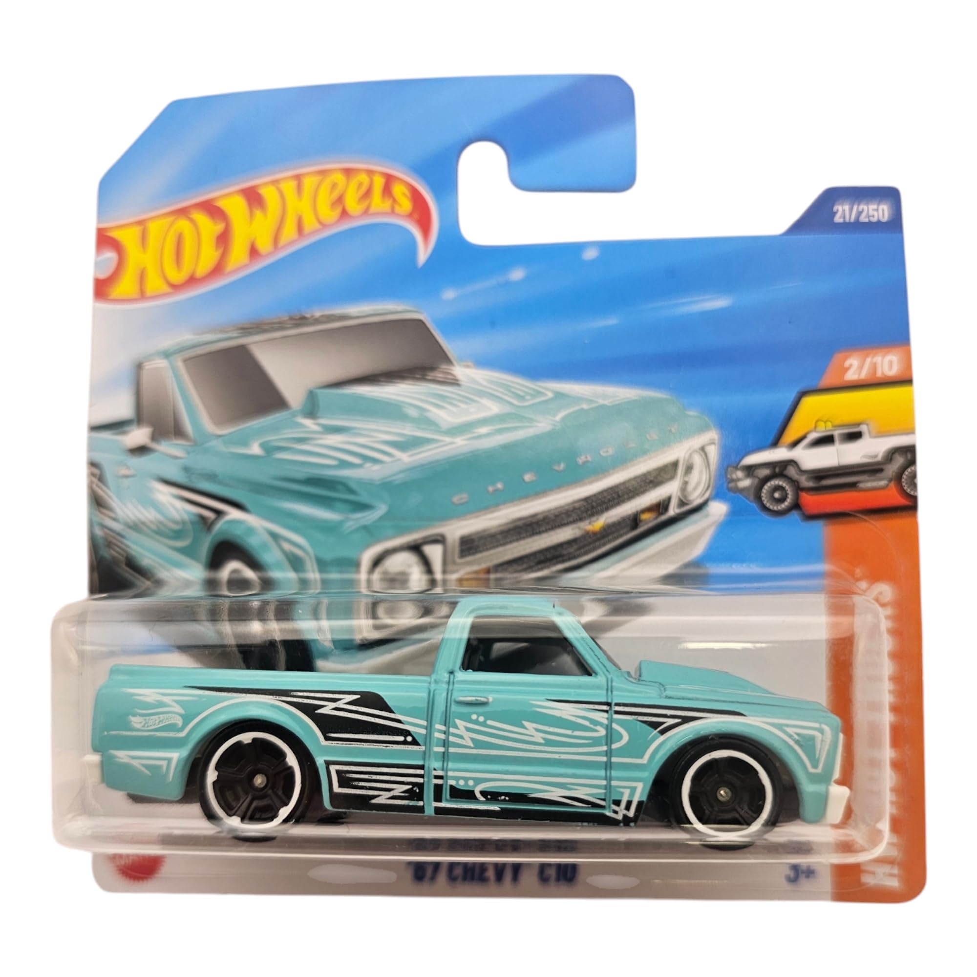 Hot Wheels 67 Chevy C10, 1:64 Scale