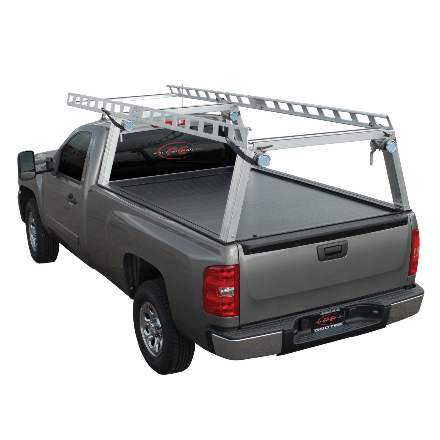 Pace Edwards FECA28A59 Pace Edwards Full-Metal™ Jackrabbit® Retractable Tonneau Cover Fits Chevrolet Silverado 1500