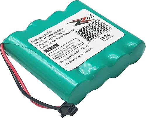 Miniatura 2 de ZZcell® Reemplazo de batería para DSC WTK5504 Teclado inalámbrico WS4920HE repetidor inalámbrico 4PH-H-AA2100-S-D22,17000153, WKA5504, DSC-BATT2148V