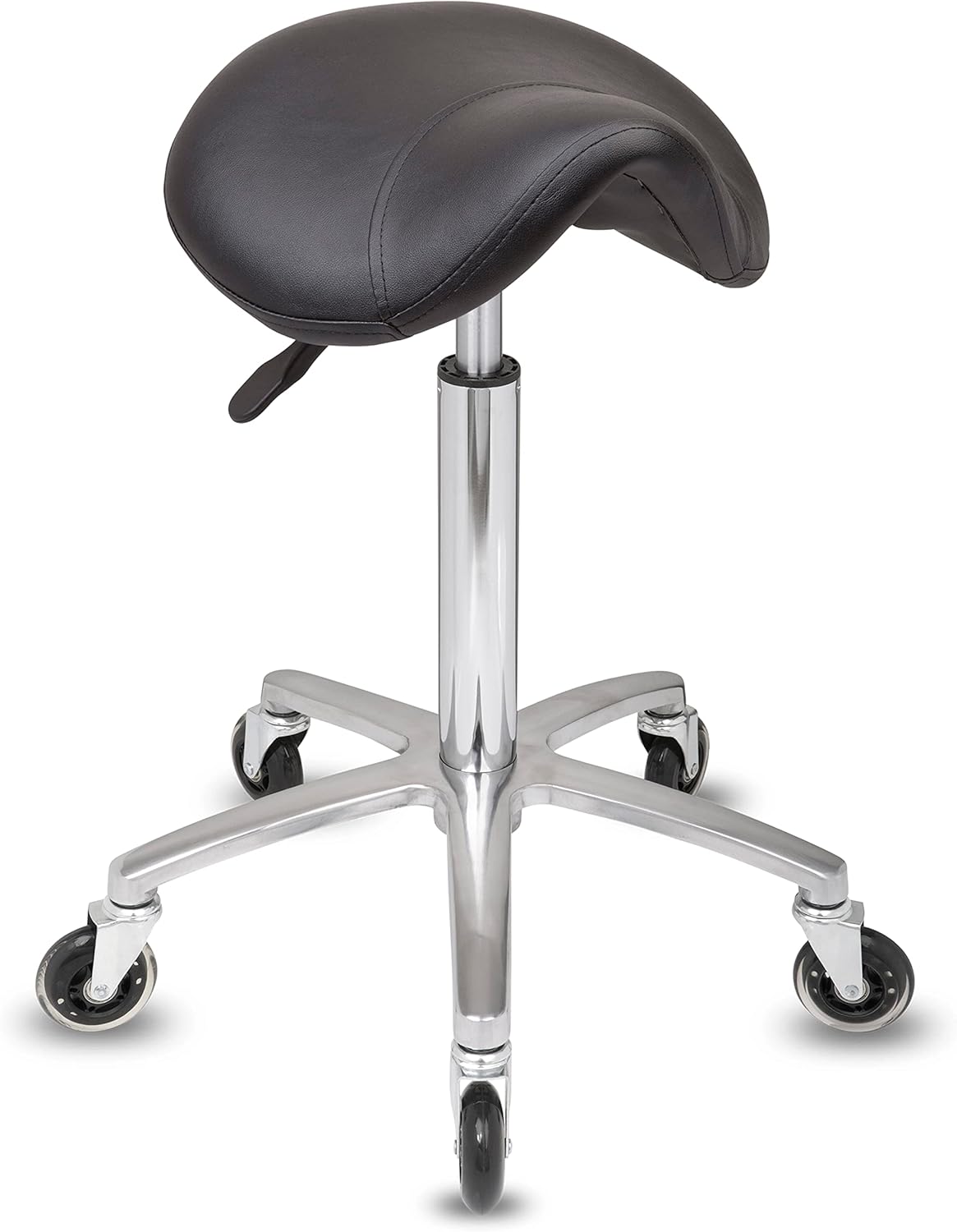 HAG Capisco 8106 zadelzitting met rugleuning Xtreme zwart