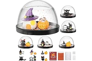 Halloween Snow Globe Making Kit 6Pcs