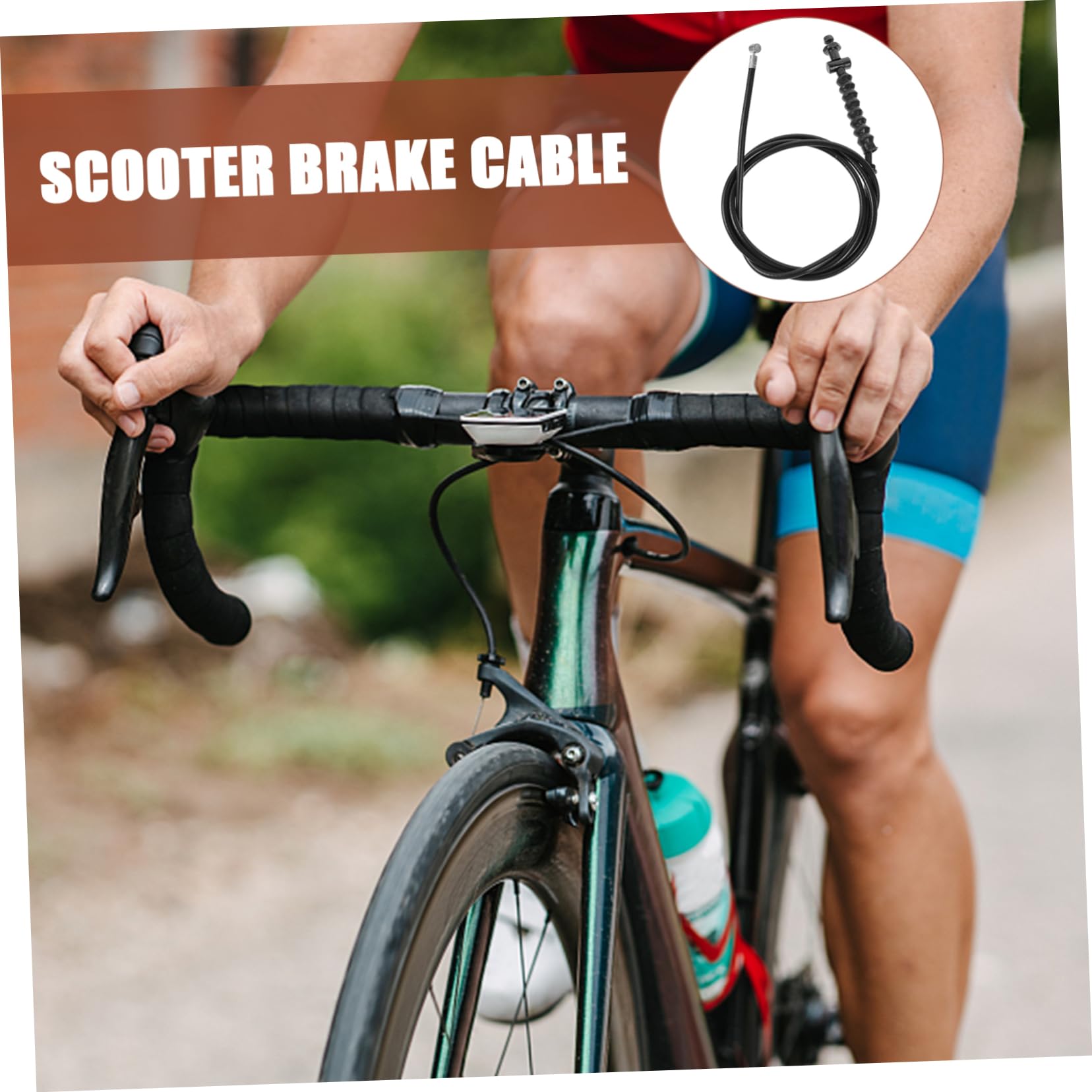 BESPORTBLE del Freno del Freno Forniture per Scooter Cavi dei Freni Anteriori e Posteriori Linee dei Freni Ciclistici Cavo del Freno Accessori per Scooter Filo di Acciaio