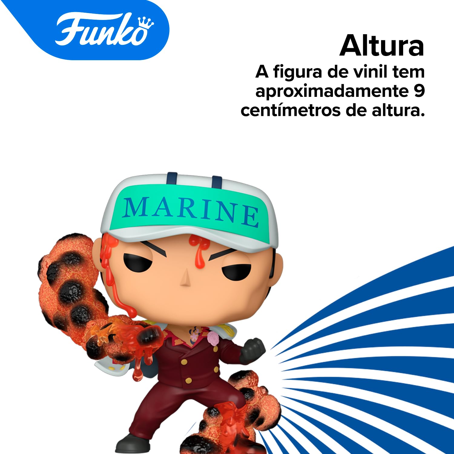 Candide, Boneco, Funko POP! Vice Almirante Akainu, One Piece - 10
