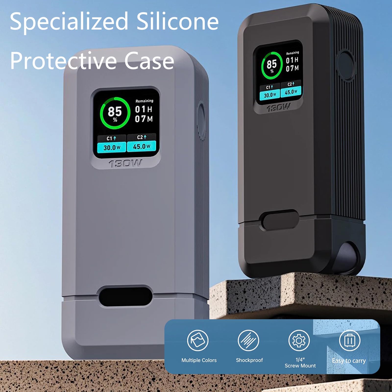 Custodia protettiva in silicone custodia per M130W Power Confortevole Manipolazione Business Travel Essential