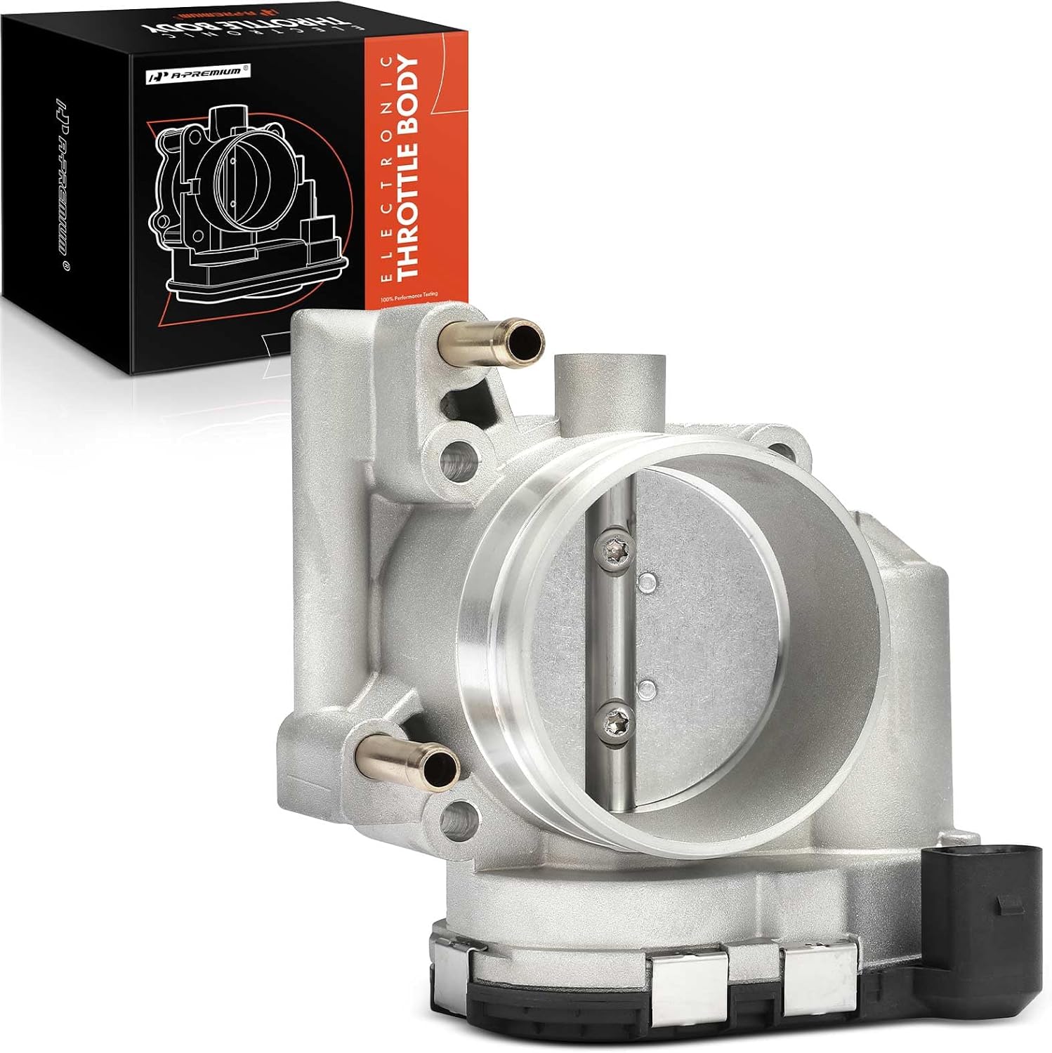 A-Premium Electronic Throttle Body Assembly Compatible with Volkswagen Jetta 2002-2004, Golf 2002-2005, 2.8L, Replace# 022133062AC, 0280750097